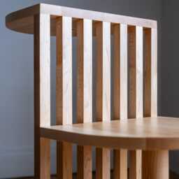 Handcrafted Japandi Side Table Sugar Maple Two-Tier Nightstand - thumbnail 2