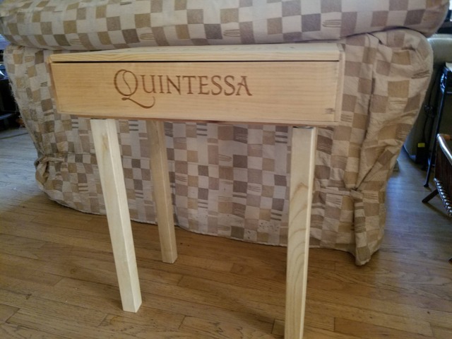 Wine Crate Side/storagetable - image 1