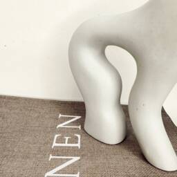 Modern Ceramic Vase - Unique White Vase/Ornament Homeware Home Ware Accessories Decor Styling-Fashion - thumbnail 2