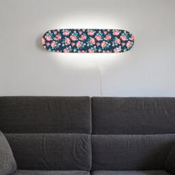Skateboard Deck - Lamp Small Roses By Skate-Home - thumbnail 2