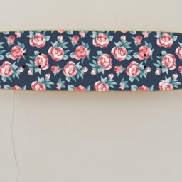 Skateboard Deck - Lamp Small Roses By Skate-Home - thumbnail 3