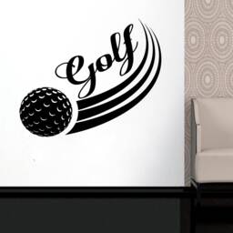Golf Wall Decal Removable Vinyl Ball Sticker 2276 - thumbnail 1