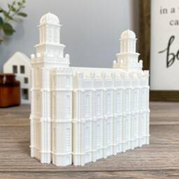 Logan Utah Lds Temple Model - Statue Mormon The Church Of Jesus Christ Latter-Day Saints - thumbnail 2