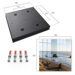 Seaside Landscape Key Cabinet For Home, Blue Industrial Box, Photographic Landscapes, Nature Lovers - thumbnail 4