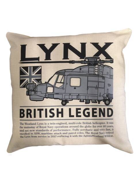 Agustawestland British Army Royal Navy Lynx Military Helicopter Cushion & Inner - image 1