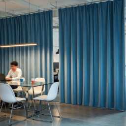 Divider Curtains For Shared Rooms, Double Sided Velvet Curtain Panels, Room Curtains, Privacy Panels - thumbnail 3