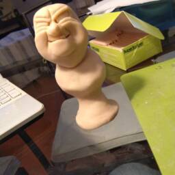 The Sword in The Stone - Madam Mim. Handmade Polymer Clay Action Figure. Unique Collectible - thumbnail 3
