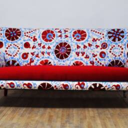 Suzani 3-Seater Sofa - Summer - thumbnail 2