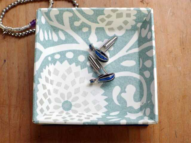 Handmade Chantry Jade Trinket Tray Square Jewellery Dish, Home D??cor - image 1