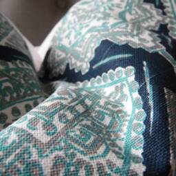 Navy.green.white.farmhouse.pillow Covers.slipcovers.toss Pillows.throw Pillows.cushion Covers.home Decor.accents - thumbnail 2