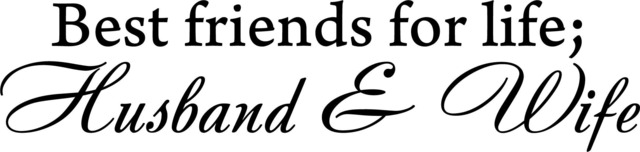 Best Friends For Life Husband & Wife Printable Wall Art