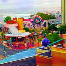 Riverwalk New Orleans, Downtown Nola, Photography, Custom Prints, Mississippi River, Old Design, Harrahs Casino - thumbnail 2