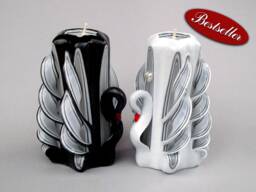 Elegant Handmade Swan Candle Ideal Valentine's Or Mother's Day Present For Her - thumbnail 1
