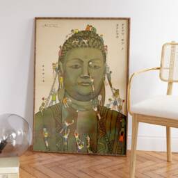 Retro Japanese Art, Pop Art Print, Wall Modern Asian Decor, Graphic Design A1/A2/A3/A4 - thumbnail 2