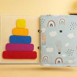 Tie Shoelace Quiet Book, Preschool Activity Toy For Toddler, Busy Montessori Baby Book Fine Motor Skills, Best Gift Kindergarten Kid - thumbnail 4