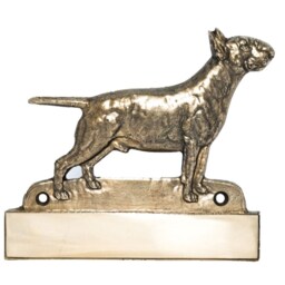 Bullterrier, Dog Plaque, Can Be Engraved, Limited Edition, Artdog - thumbnail 3