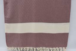 "Turkish Blanket, 79""x91" - thumbnail 1