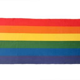 Pride Rainbow Flag Microfiber Quick Dry Bath Towel Lgbtq - thumbnail 2