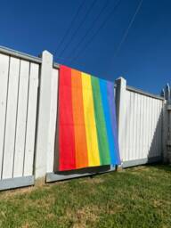 Pride Rainbow Flag Microfiber Quick Dry Bath Towel Lgbtq