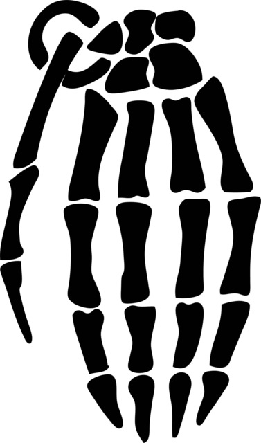 Grenade Glove Printable Wall Art