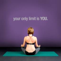 Your Only Limit Is You Quote - Sports Decals Gym Wall Decal Workout Stickers Fitness Motivational Inspirational -Skuyoli - thumbnail 1