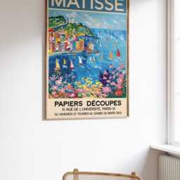 Henri Matisse Poster, Botanical Art, Decor, Animal Floral Boho Print, Bedroom Wall Art - thumbnail 2