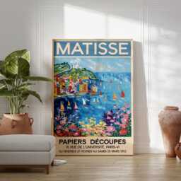 Henri Matisse Poster, Botanical Art, Decor, Animal Floral Boho Print, Bedroom Wall Art - thumbnail 3