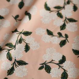 Rifle Paper Co. Pink Floral Crib Sheet Cotton Fitted Sheet - thumbnail 2