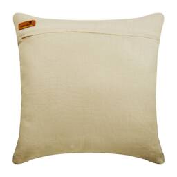 "Handmade Metallic Silver Euro Pillow Cover 24""x24""/26""x26" - thumbnail 3