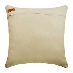 "Handmade Metallic Silver Euro Pillow Cover 24""x24""/26""x26" - thumbnail 3