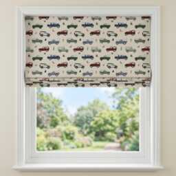 Custom Made To Measure Roman Blind Shade Land Rover Hand Crafted - thumbnail 1