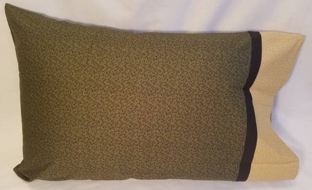 Green, Gold, & Black Standard/Queen Pillowcase - image 1