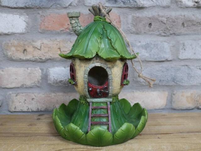 Hanging Cottage Bird Feeder, House, Gifts , Garden Ornaments