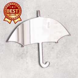 Umbrella Acrylic Mirror Wall Art - Many Size, Colour Options - Bespoke Items Made