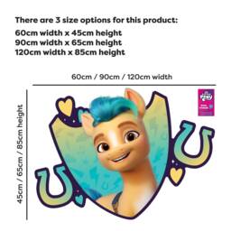 My Little Pony Wall Sticker - A New Generation Hitch Jumping Through Decal Kids Art - thumbnail 2