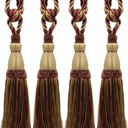 "D??copro Tassel Tieback, Length 8 1/2"" - 21.5cm, Spread 30" - thumbnail 2