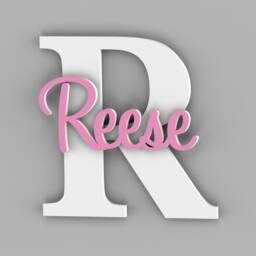 Nursery Wall Art, Name Sign, Decor, Home Baby Girl, Gift, Letters - thumbnail 2