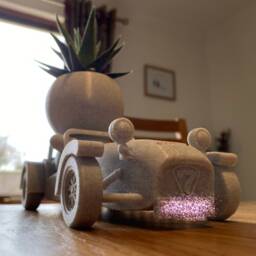 Caterham Planter Wee Jimmy Succulent Quirky Airplant Holder - Ships From Australia - thumbnail 2