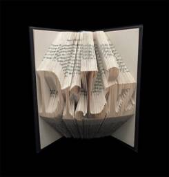 Drliz - 5 Letter Names Folded-Book Art Sculpture - thumbnail 1