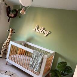 Green Jungle Safari Themed Hot Air Balloon Nursery Light Shade - thumbnail 2