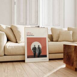 Donnie Brasco Print - Movie Poster, Retro, Mid Century Modern, Vintage Art Print, Minimalist - thumbnail 3