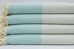 "Turkish Blanket, 79""x91" - thumbnail 1
