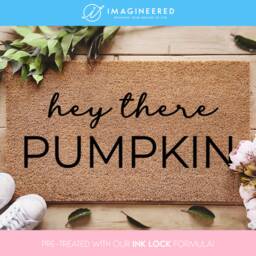 Hey There Pumpkin Door Mat - Autumn Fall Decorations Porch Welcome - thumbnail 1