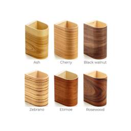 White Wood Wall Sconce Rustic Modern Bedside Lamp - thumbnail 4