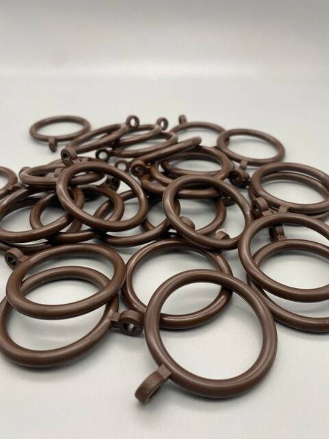 Brown Plastic Curtain Ring