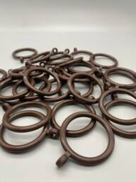 Brown Plastic Curtain Ring