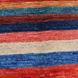 2'9x9'5 Gabbah Brand New Collectors Piece Runner Area Rug, Afghan High Pile Soft Oriental, Turkmen Livingroom, Bedroom Rug - thumbnail 3