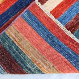 2'9x9'5 Gabbah Brand New Collectors Piece Runner Area Rug, Afghan High Pile Soft Oriental, Turkmen Livingroom, Bedroom Rug - thumbnail 4