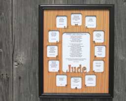 School Years Picture Frame Prek-12Th Grade Personalized With Name 11x14 Black - Back To - thumbnail 1