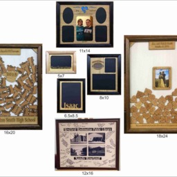 School Years Picture Frame Prek-12Th Grade Personalized With Name 11x14 Black - Back To - thumbnail 4